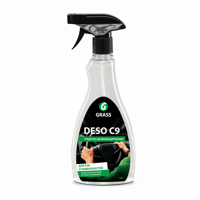 Grass Дезинфицирующее средство для рук и поверхностей на основе изопропилового спирта DESO C9